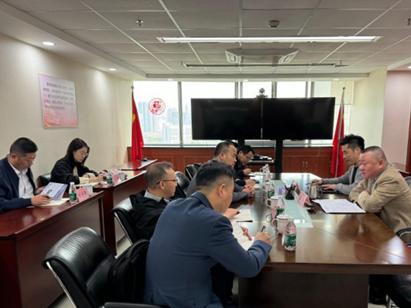 公司黨委委員、副總經(jīng)理董勇會(huì)見(jiàn)寧馬新...